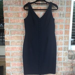 Carmen Marc Valdo Navy blue A-line dress